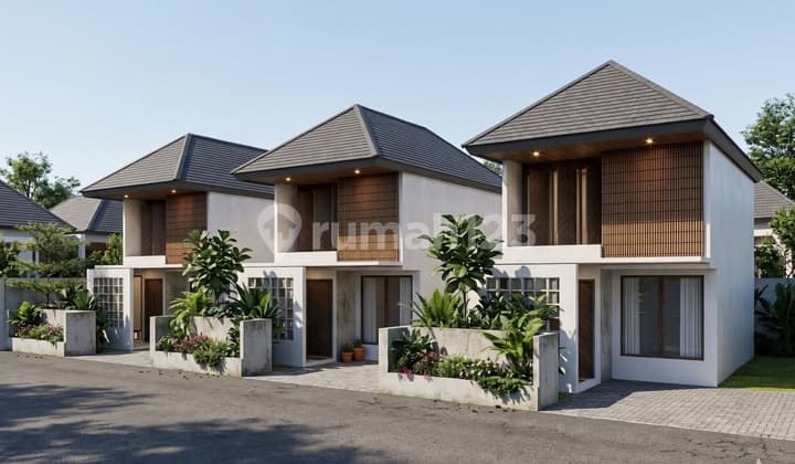 Rumah Tropis Atap Limas Wates Kulon Progo Dekat Bandara Yia
