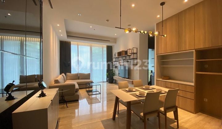 Mewah & Strategis 2 Kamar Tidur Berperabot di La Vie All Suites Kuningan