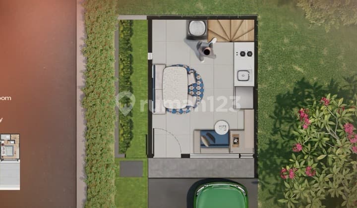 Rumah Cluster Beverly Livin Bronze Park Serpong Lokasi Strategis