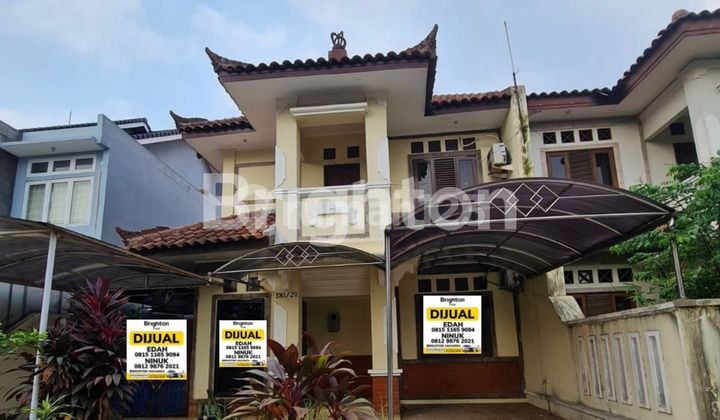 RUMAH LUAS DALAM CLUSTER TAMAN KENARI NUSANTARA CIBUBUR