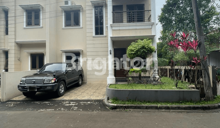 Rumah asri 2 lantai culdesac dalam cluster di Jatikarya Cibubur