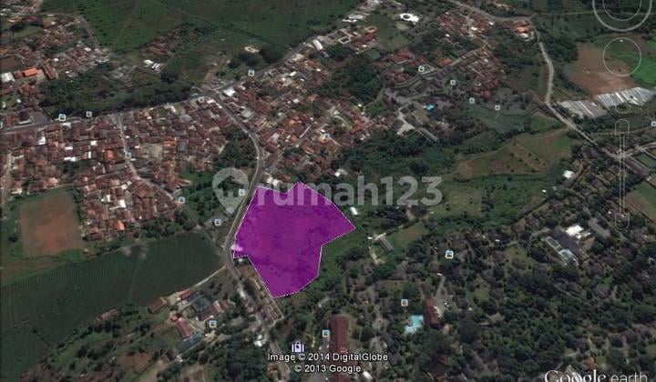 Ciater Area Land Location by the Good Roadside, Rarely Available
