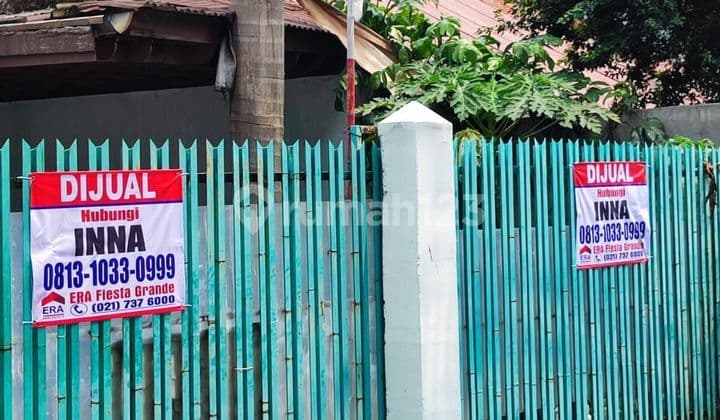 Murah, Dijual Di Bawah Harga Pasar, Tanah Peruntukan Komersial, Luas 243 M2, Jl Praja Dalam, Arteri Pondok Indah, Jakarta Selatan