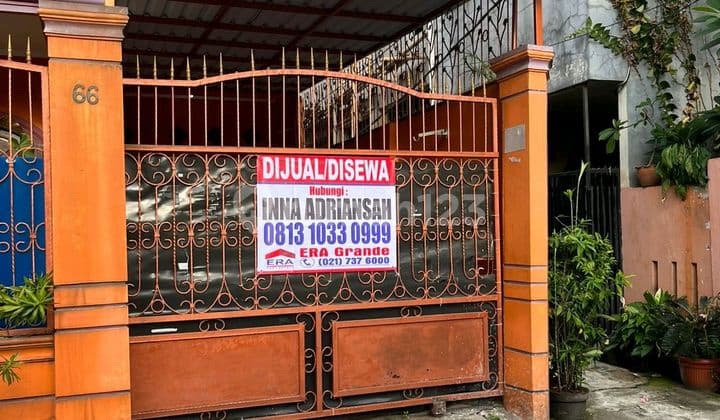 Dijual Rumah 2 Lantai, di Cawang, Jakarta Timur