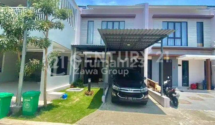 Disewakan Murah Rumah Bagus Casa Jardin 2 Lantai - 3BR+1 (Uk 6x17) Baru Dihuni -/+ 2 Tahun, 105 Juta/Tahun, Cengkareng, Jakarta Barat
