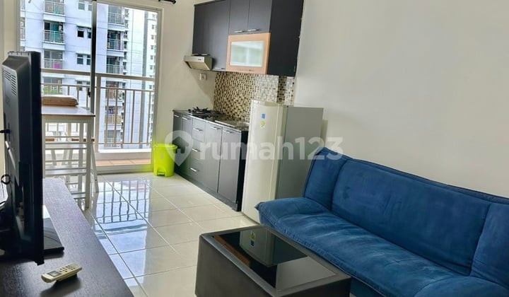 Dijual Apartemen Mediterania 2 - Tower G, 2br (42 M²) Furnished, High Floor, 940 Juta, Tanjung Duren, Jakarta Barat