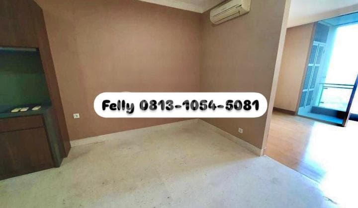 For Sale Residence 8 Apartment 2BR Converted to 1BR 94 M² Unfurnished, High Floor, Tower 3, 3.3 Billion, Senopati, South Jakarta