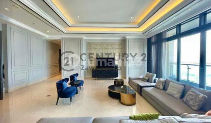 Disewakan Apartemen Raffles Residences 4Br+1 480 M² Furnished, High Floor, City View, Kuningan, Jakarta Selatan