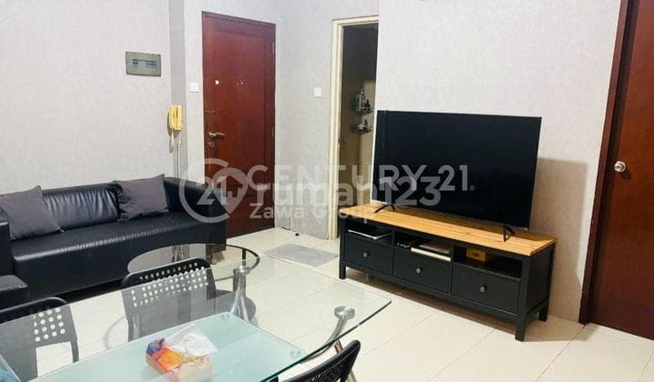 Dijual MURAH Apartemen Mediterania Garden Residences 2 - Tower Heliconia, Middle Floor, Furnished, 2BR+1 (53.5 m²) 1.1 M, Tanjung Duren, Jakarta Barat