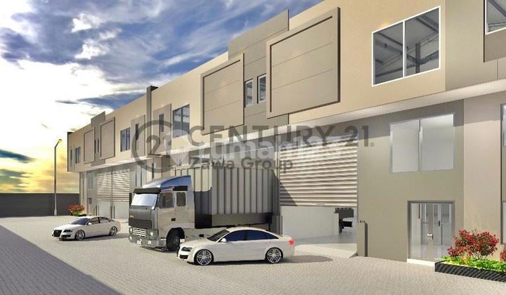 For Sale New Warehouse Under Construction T B Industrial Area 696 M² 605 M², SHGB, 6.8 M, Tangerang, Banten