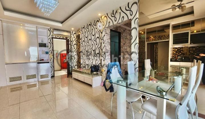 For Sale Cheap Mediterranean Garden Residences 2 Apartment Type 2BR 70.5 M² Full Furnished, 1.825 M, Tanjung Duren, West Jakarta