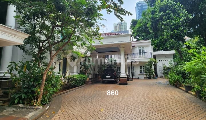 Dijual Rumah 2 Lantai Lb 350m2 Lt740m2 Mega Kuningan Jaksel