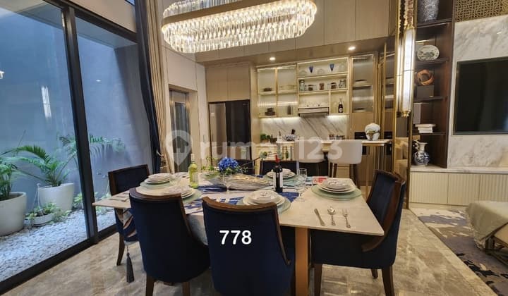 Dijual Rumah Di Citra Lake Villa 4br ,4 Lantai Lb 336/Lt 153