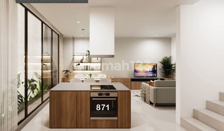 Dijual Rumah 3 br , 3 lantai lb 148 m2 lt 72 m2