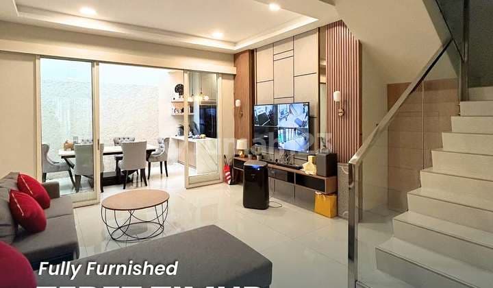 Rumah Tebet Cantik Fully Furnish Akses Jalan 1 Mobil