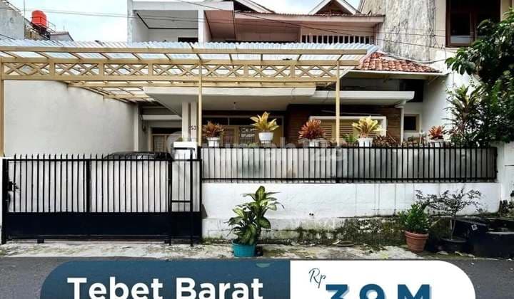 Dijual Cepat !!! Rumah Tebet Siap Huni Jalan 2 Mobil