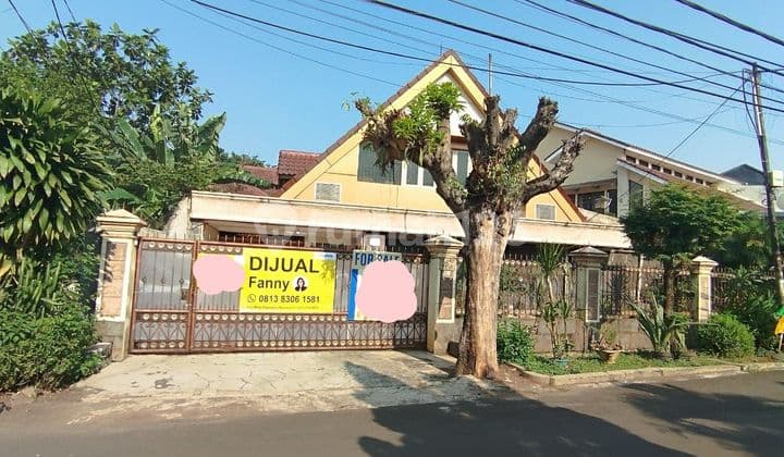 Rumah Asri Dalam Komplek Eilte Gudang Peluru Jalan 3 Mobil
