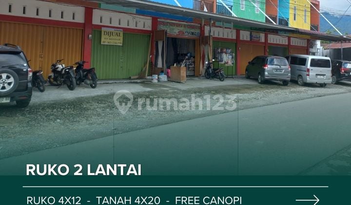 Dijual Ruko Lokasi Strategis 2 Lantai 610jt Didaerah Perumahan Di Air Pacah Padang