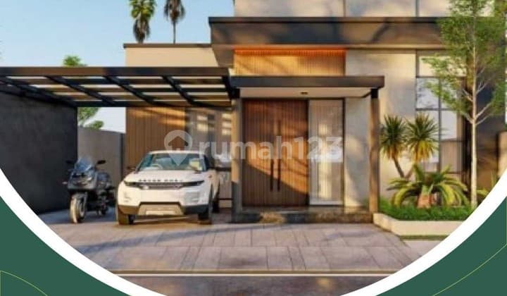 Rumah atau Perumahan Cluster di Ampang Padang Desain Modern Tipe 60 Tanah 120