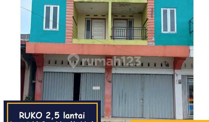 Jual Ruko 2 Lantai Jl Raya Padang Bukittinggi, Simpang Lintas Lubuk Alung Sumbar