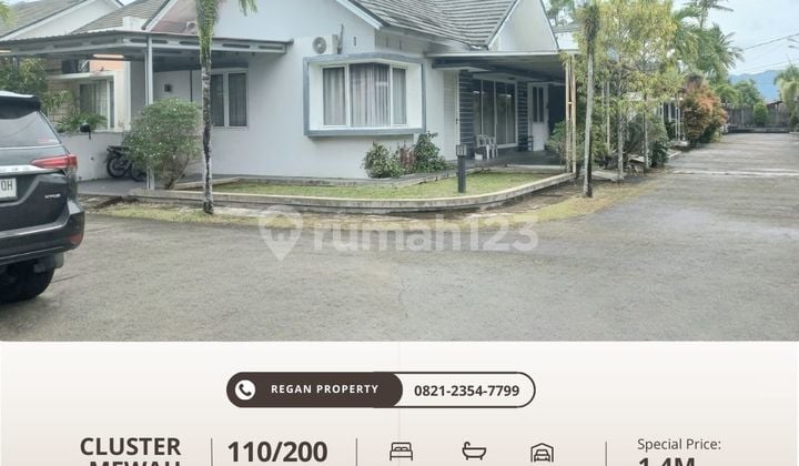 Dijual Rumah Cluster di Padang 3 Kamar Tipe 110 Tanah 200 di Jati Pusat Kota