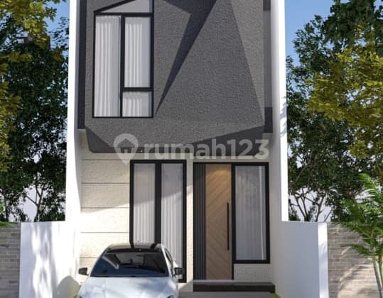GRESS Rumah DESIGN CANTIK Modern Di Mulyosari