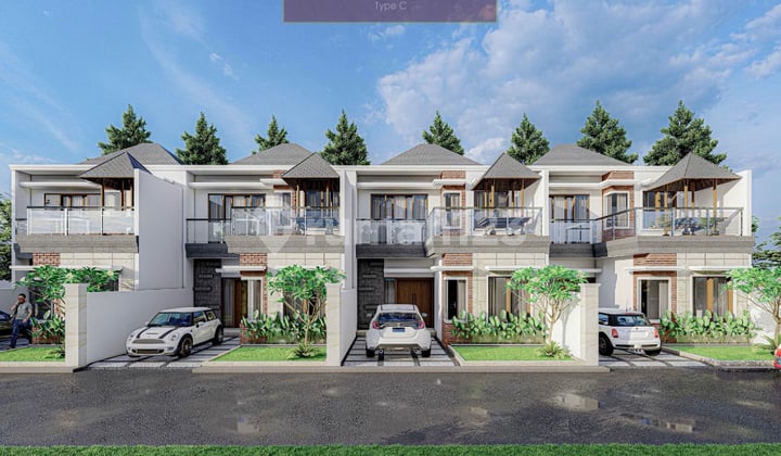 Dijual perumahan indent konsep minimalis di daerah Padangsambian