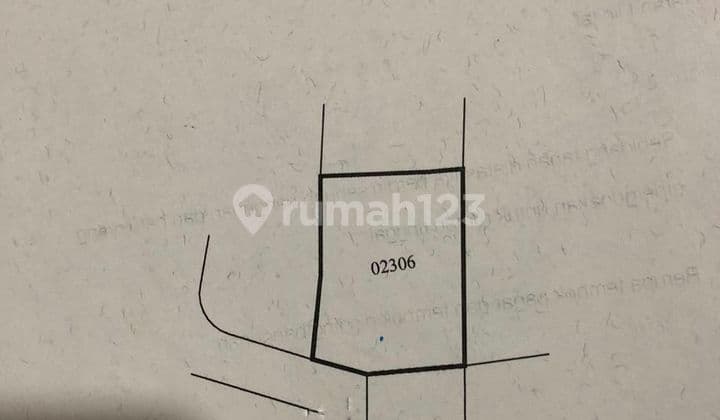 Tanah kotak 460 m² siap bangun di Sayap pungkur