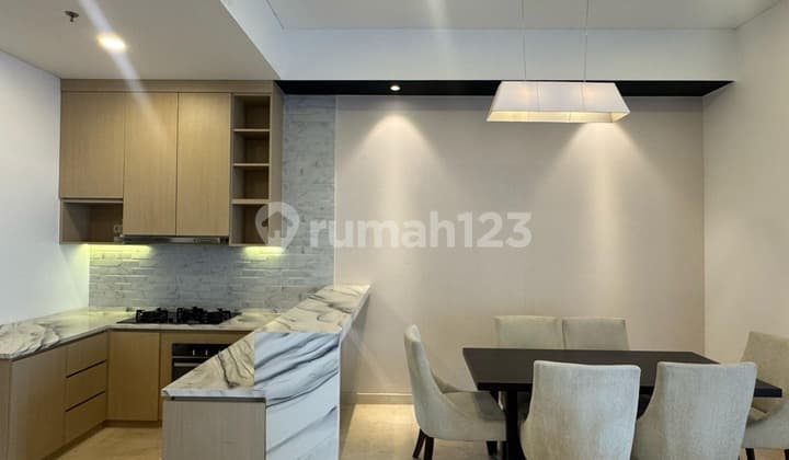 FOR RENT 2+1 BEDROOMS FULLY FURNISHED APARTMENT 1 PARK AVENUE JAKARTA SELATAN