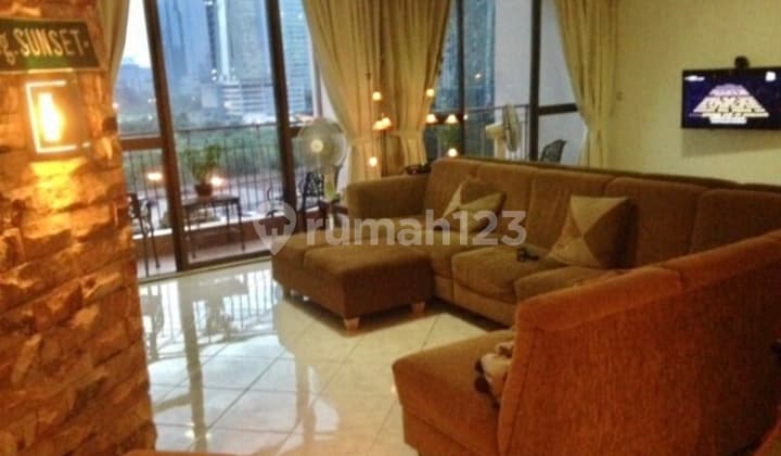 Taman Rasuna Resort Apartemen Rasa Bali 3br Full Furnish Bawa Koper Saja