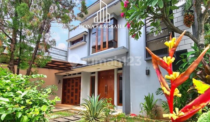 Turun Harga Rumah Asri Dalam Cluster di Lebak Bulus, Jaksel