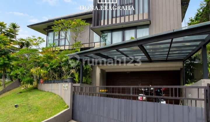 Rumah Mewah View Pegunungan Dalam Komplek di Sentul City Golf Bogor