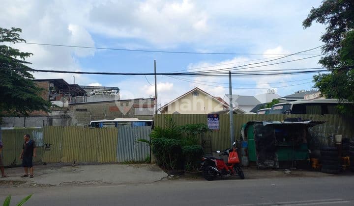 Quick sale for lot/land, facing main road, commercial area near PRJ Kemayoran.