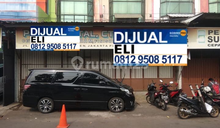 3 Ruko Gandeng Jual, Area percetakan Bungur Raya, Jkt - Pusat
