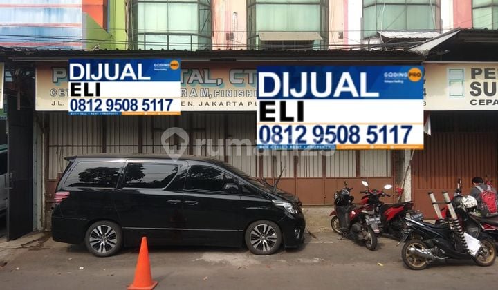 3 Ruko Gandeng Jual, Area percetakan Bungur Raya, Jkt - Pusat