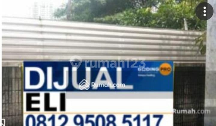 Tanah / Kavling komersial, dekat area PRJ kemayoran