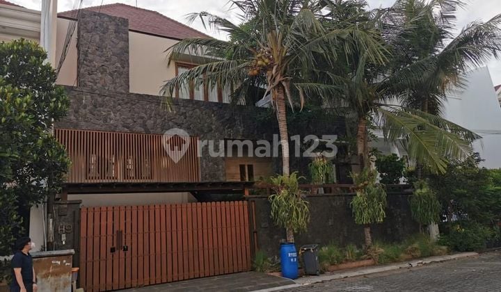 Jual Rumah Villa Permata Gading, dgn design arsitektur balinesse tropical
