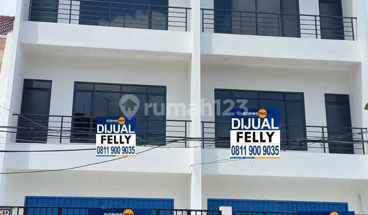 Jual Ruko Gandeng Brand New,lokasi.strategis,mangga Besar