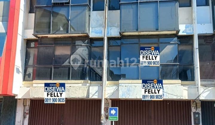 Disewakan Ruko Gandeng ( 2 Ruko ) Ruko Bahan Bangunan (rbb), Jkt - Pusat