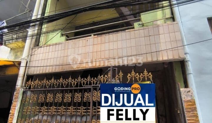 Rumah 3 Lantai Pademangan Barat, Jkt - Utara