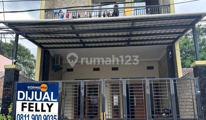 Jual Cepat Rumah Komp Angkasa Pura, 2 Lantai, Siap Huni, Kondisi Bagus, Jakarta Pusat