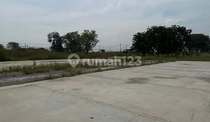 For Rent: High Reclaimed Land with Road Concrete Near JIIPE.