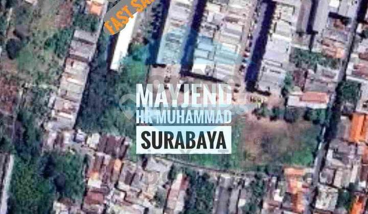 Jual Cepat Tanah Dan Bangunan Komersial Jalan Mayjend Hr Muhammad Surabaya