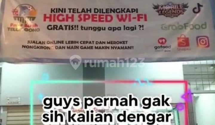 jual kios pasar bersih teluk gong