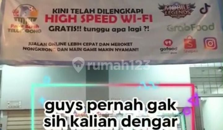 jual kios pasar bersih teluk gong