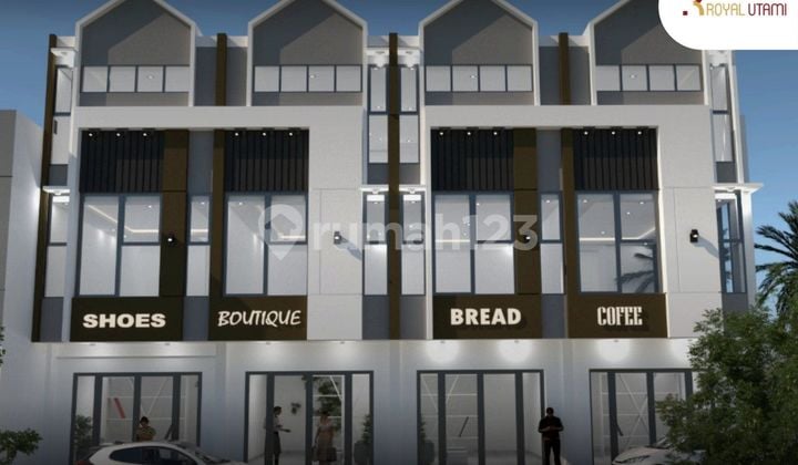 Ruko Baru 2 Lantai Lokasi Pinggir Jalan Utama Narogong Bekasi