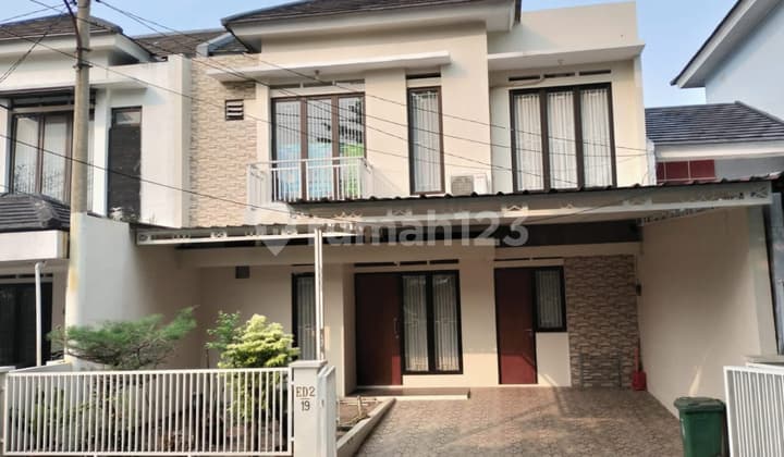 Rumah Fully Furnished Di Cluster di KRR Kebun Raya Residence