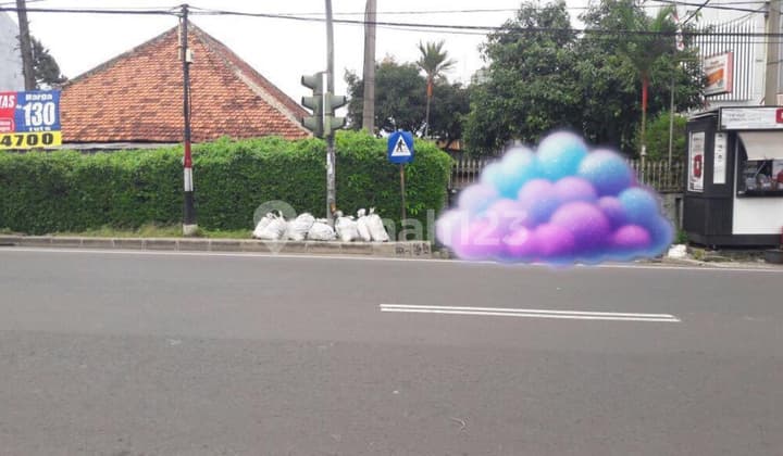 Tanah di Jalan Raya Tajur Bonus Bangunan Tua Lokasi Komersil