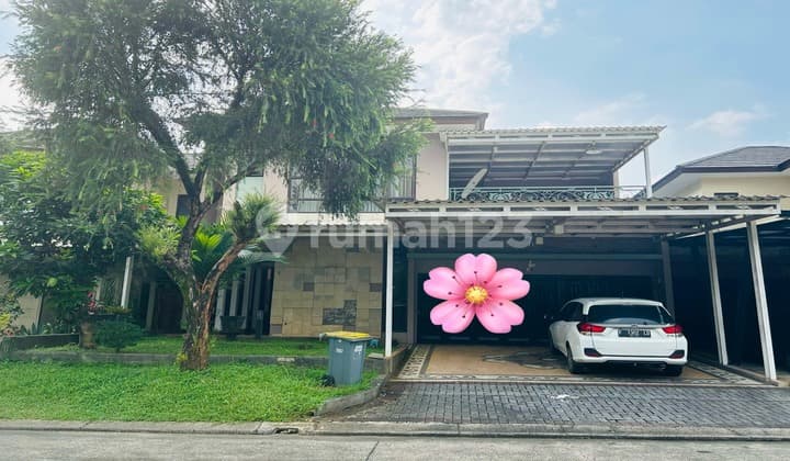 Rumah Semi Furnished Bagus View Gunung Dalam Cluster Atmosphere