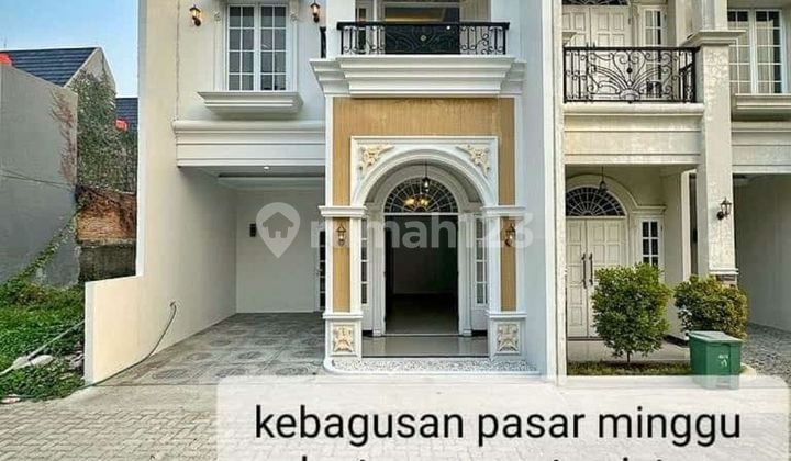Rumah 2 Lantai Di Kebagusan JakSel fasilitas kolam renang, mushola, space parkir dekat ke TB Sumatupang